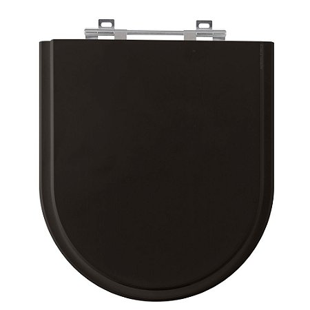 Tampa de Vaso Smart Preto Tampa para Vaso Celite de Madeira Laqueada