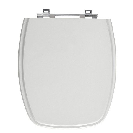 Tampa de Vaso Primula Plus Cinza Claro Tampa para Vaso Fiori de Madeira Laqueada