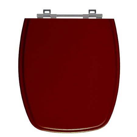 Tampa de Vaso Stylus Mogno Tampa para Vaso Celite de Madeira Laqueada