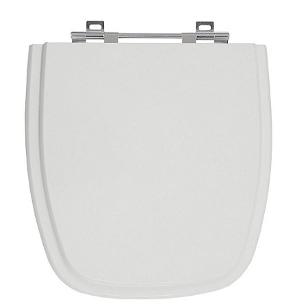 Tampa de Vaso Fit Cinza Prata (Claro) Tampa para Vaso Celite em Madeira Laqueada