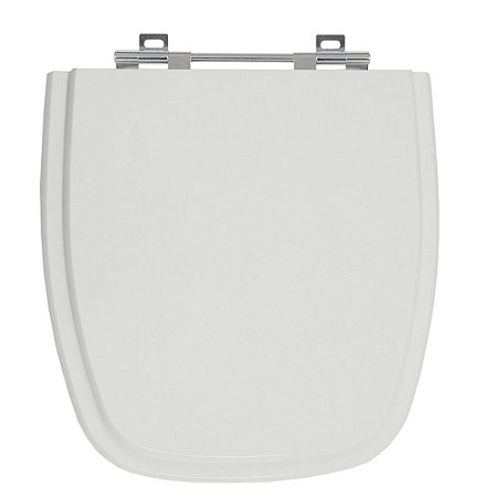 Tampa de Vaso Savary Cinza Claro Tampa para Vaso Eternit em Madeira Laqueada