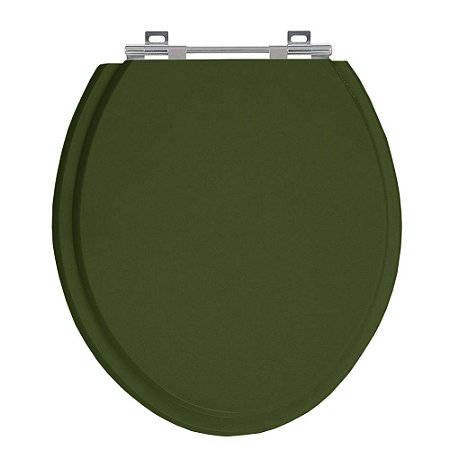 Tampa de Vaso Convencional Oval Verde Escuro Tampa Vaso Deca-incepa-celite-roca