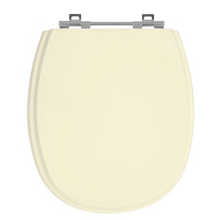 Tampa de Vaso Aspen Creme Tampa para Vaso Deca de Madeira Laqueada