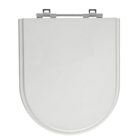 Tampa de Vaso Duna Cinza Real (Claro) Tampa para Vaso Deca de Madeira Laqueada