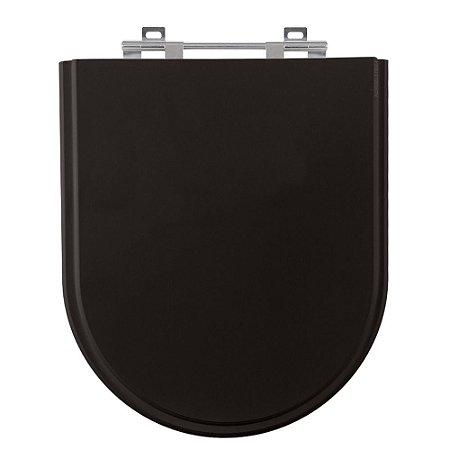 Tampa de Vaso Duna Preto Tampa para Vaso Deca de Madeira Laqueada