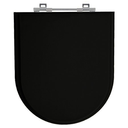 Tampa de Vaso Duomo Plus Preto Tampa para Vaso Deca de Madeira Laqueada