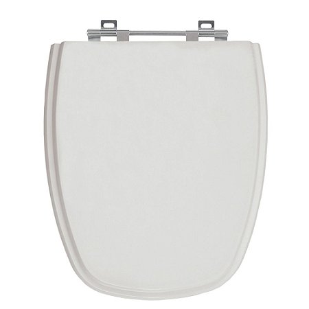 Tampa de Vaso Monte Carlo Cinza Real (Claro) Tampa para Vaso Deca de Madeira Laqueada