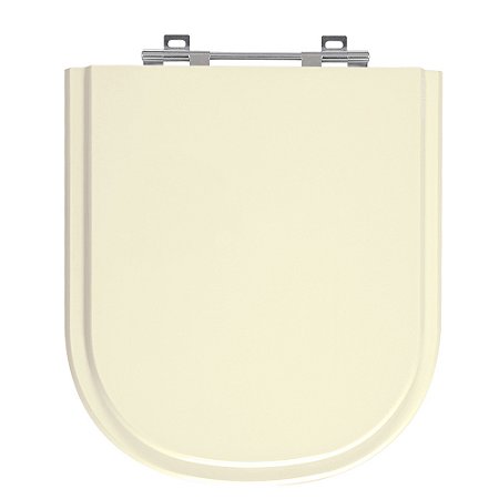 Tampa de Vaso Vogue Plus Creme Tampa para Vaso Deca de Madeira Laqueada