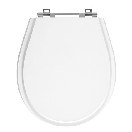 Tampa de Vaso Avalon Branco Neve Tampa para Vaso Ideal de Madeira Laqueada
