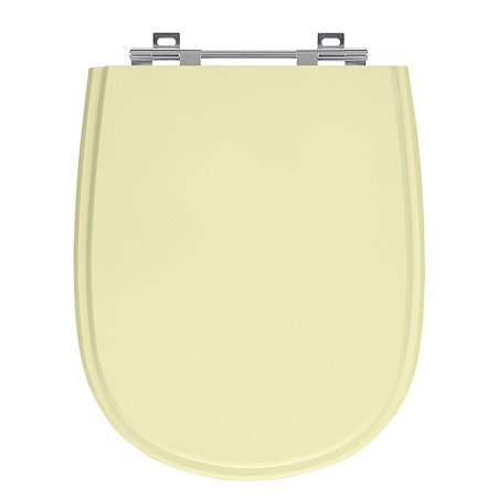 Tampa de Vaso Ezedra Bone (Bege Claro) Tampa para Vaso Ideal de Madeira Laqueada