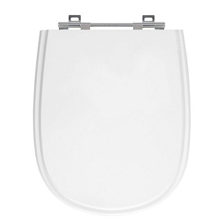 Tampa de Vaso Paris Branco Neve Tampa para Vaso Ideal de Madeira Laqueada