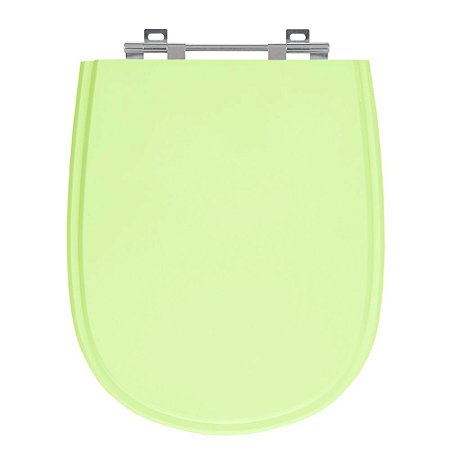 Tampa de Vaso Paris Verde Claro Tampa para Vaso Ideal de Madeir Laqueada