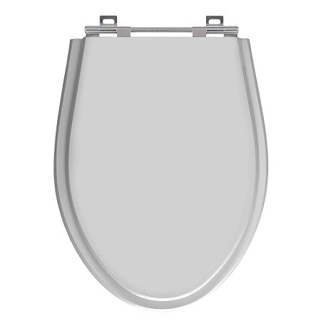 Tampa de Vaso Absolute Sterling Silver (Cinza Claro) Tampa para Vaso Ideal de Madeira Laqueada