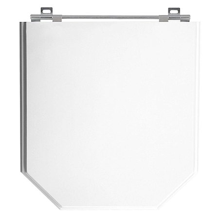 Tampa de Vaso Atrium Branco Tampa para Vaso Incepa de Madeira Laqueada