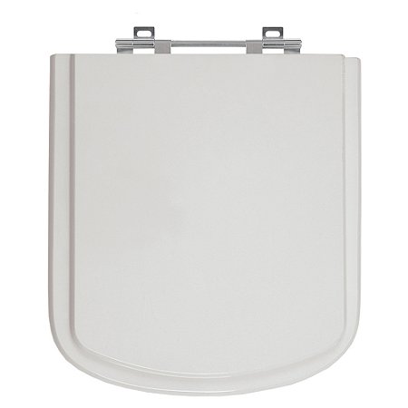 Tampa de Vaso Bali Cinza Platina (Claro) Tampa para Vaso Incepa de Madeira Laqueada