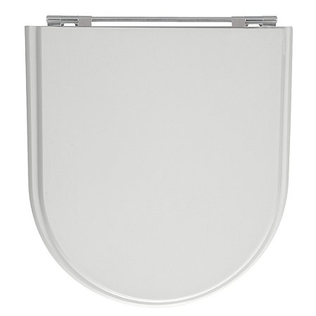 Tampa de Vaso Calypso Cinza Platina (Claro) Tampa para Vaso Incepa de Madeira Laqueada