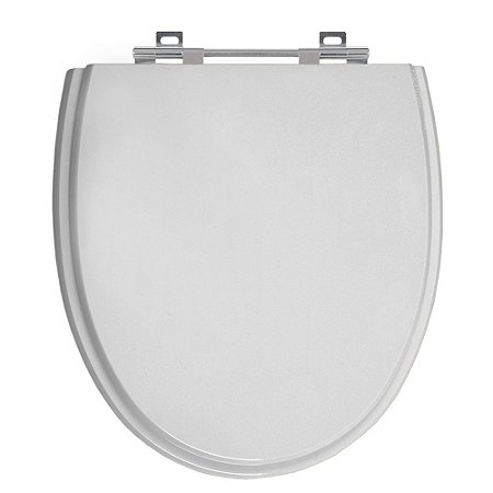 Tampa de Vaso Eros Cinza Platina Tampa para Vaso Incepa de Madeira Laqueada
