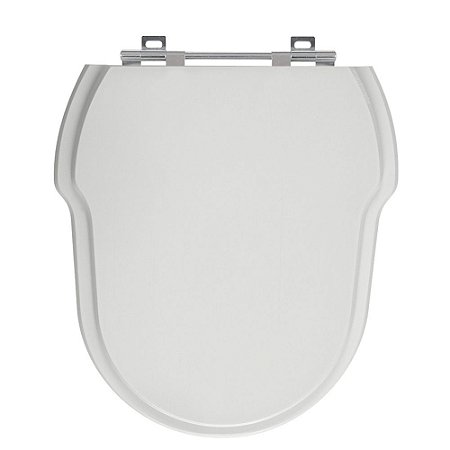 Tampa de Vaso Hampton Cinzaplatina Bacia Incepa Mdf Laqueado