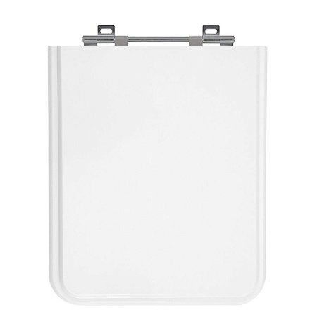 Tampa de Vaso Square Branco Tampa para Vaso Incepa de Madeira Laqueada