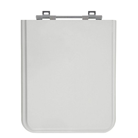 Tampa de Vaso Square Cinza Platina (Claro) Tampa para Vaso Incepa de Madeira Laqueada