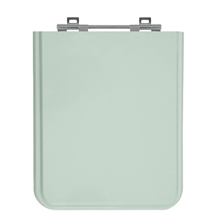 Tampa de Vaso Square Verde Agua Tampa para Vaso Incepa de Madeira Laqueada