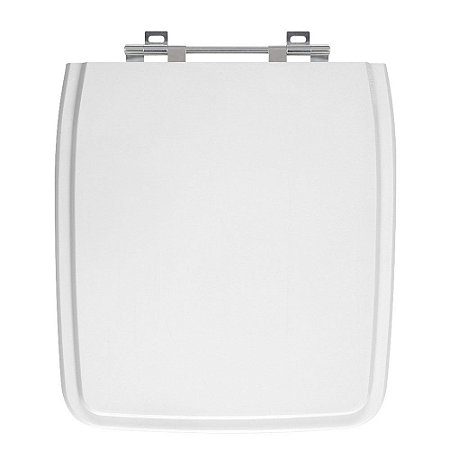 Tampa de Vaso Anturius Branco Tampa para Vaso Luzarte de Madeira Laqueada