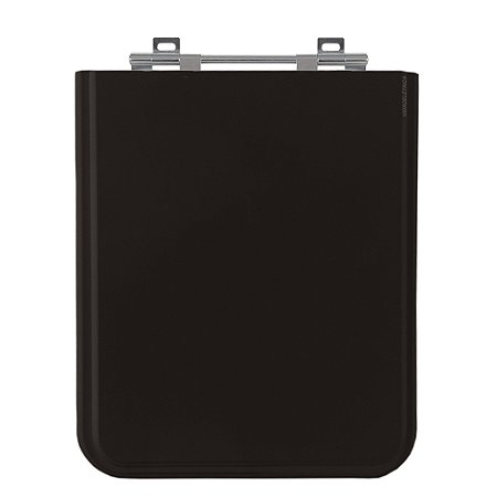 Tampa de Vaso Malva Preto Tampa para Vaso Mari de Madeira Laqueada