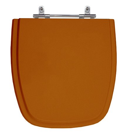 Assento Laqueado Versato/fit Caramelo Tampa para Vaso Celite em Mdf