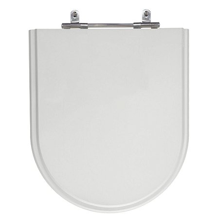 Assento Laqueado Carrara Cinza Real (Claro) Tampa para Vaso Deca em Mdf