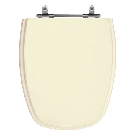 Assento Laqueado Monte Carlo Creme (Bege Claro) Tampa para Vaso Deca em Mdf