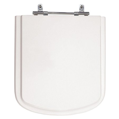 Assento Laqueado Piano Branco Tampa para Vaso Deca em Mdf