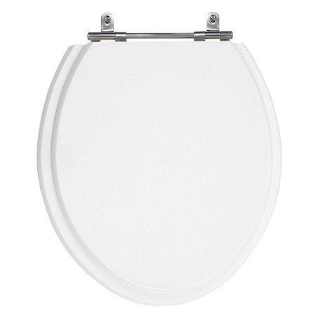 Assento Laqueado Spot Branco Tampa para Vaso Deca de Mdf