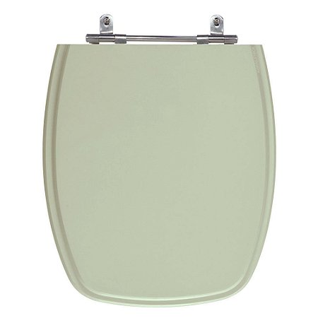 Assento Laqueado Primula Verde Claro Tampa para Vaso Fiori em Mdf