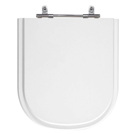 Assento Laqueado Etna Branco Tampa para Vaso Icasa em Mdf