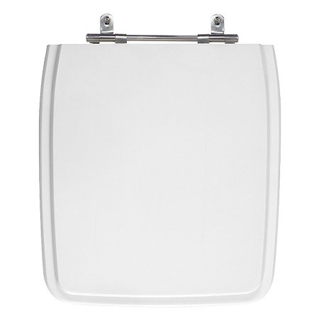Assento Laqueado Vila Rica Branco Tampa para Vaso Icasa  em Mdf