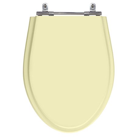 Assento Laqueado Absolute Bone (Bege Claro) Tampa para Vaso Ideal Standard em Mdf
