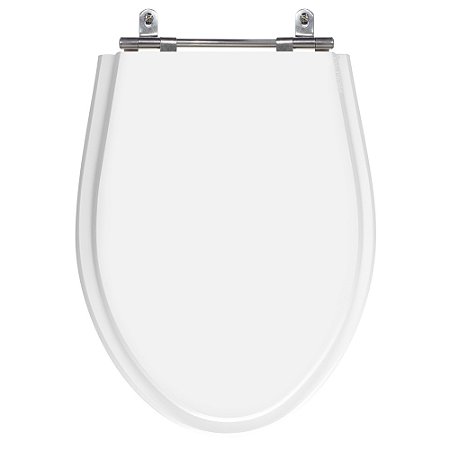 Assento Laqueado Absolute Branco (Neve) Tampa para Vaso Ideal Standard em Mdf