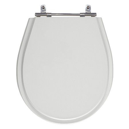 Avalon Amendoa  Avalon Sterling Silver (Cinza Claro) Tampa para Vaso Ideal Standard em Mdf
