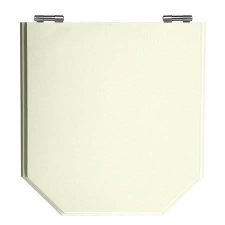 Assento Laqueado Atrium Biscuit (Bege Claro) Tampa para Vaso Incepa em Mdf