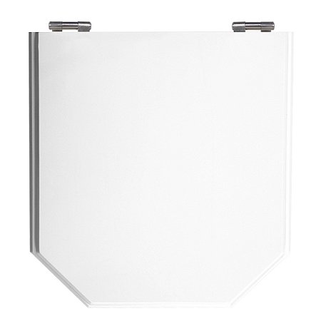 Assento Laqueado Atrium Branco Tampa para Vaso Incepa em Mdf