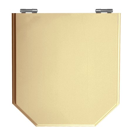 Assento Laqueado Atrium Rosa Coral Tampa para Vaso Incepa em Mdf