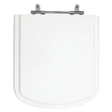 Assento Laqueado Bali Branco Tampa para Vaso Icepa em Mdf