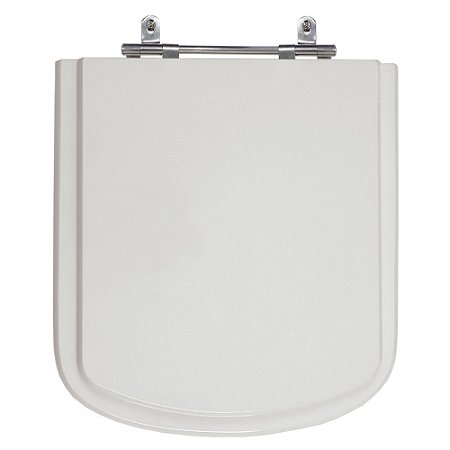 Assento Laqueado Bali Cinza Platina (Claro) Tampa para Vaso Incepa em Mdf