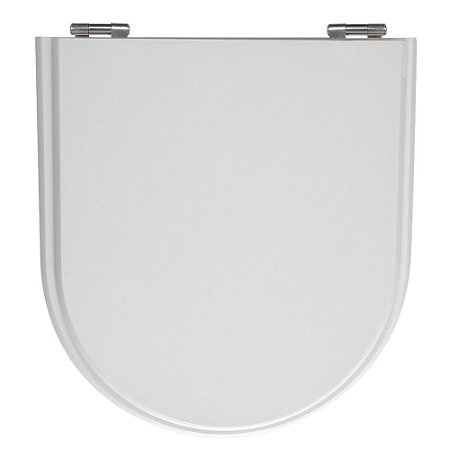 Assento Laqueado Calypso Cinza Platina (Claro) Tampa para Vaso Incepa em Mdf