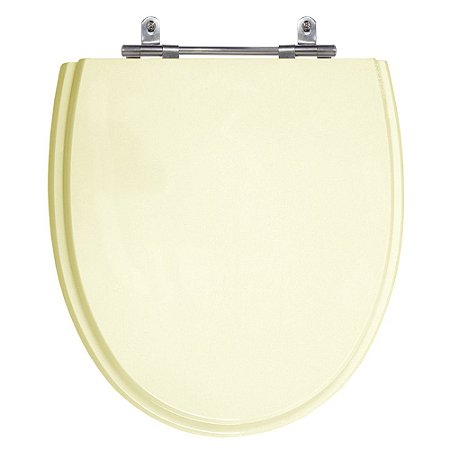Assento Laqueado Eros Biscuit Tampa para Vaso Incepa em Mdf