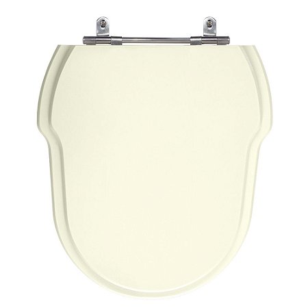 Assento Laqueado Hampton Biscuit Tampa para Vaso Incepa em Mdf