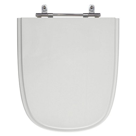 Assento Laqueado Ibiza Cinza Platina (Claro) Tampa para Vaso Incepa em Mdf