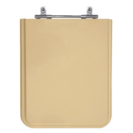 Assento Laqueado Square Coral (Rosa) Tampa para Vaso Incepa em Mdf