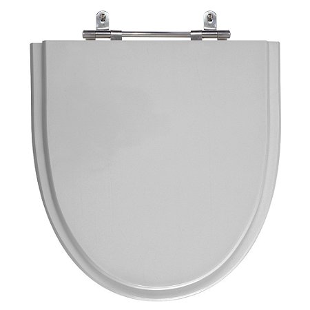 Assento Laqueado Studio Cinza Claro Tampa para Vaso Incepa em Mdf