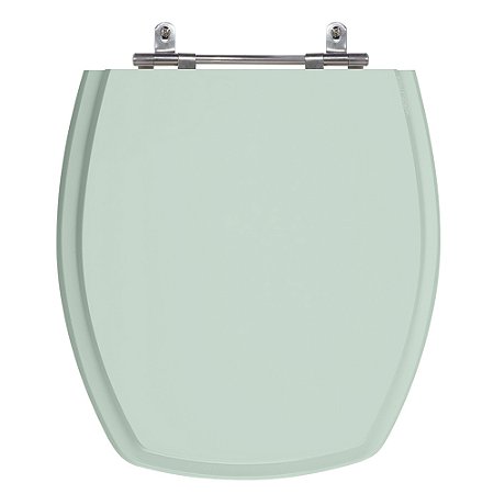 Assento Laqueado Thema Verde Agua Tampa para Vaso Incepa em Mdf